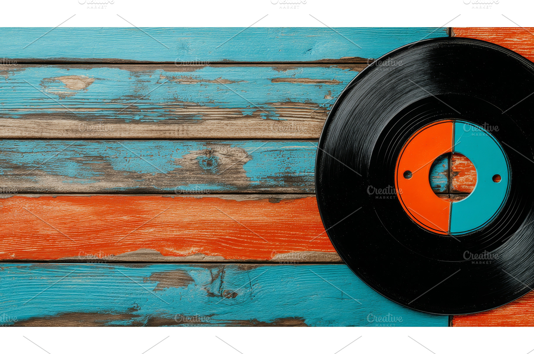 A close-up shot of a vintage vinyl, a Background Photo by ZinetroN
