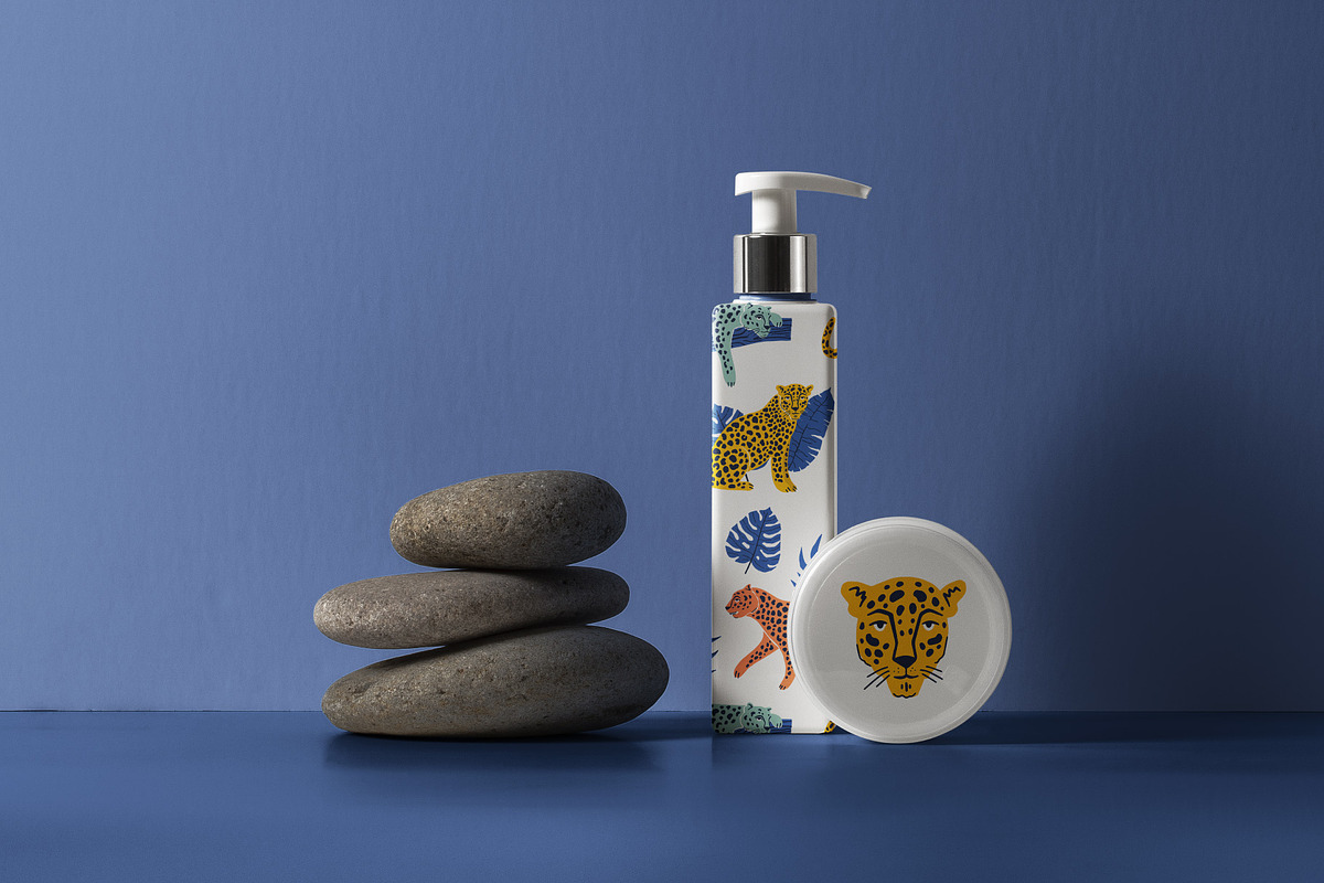 Tropical Leopard Abstract Boho Set, an Object Graphic by MaNechaeva (Photo 7 of 10)