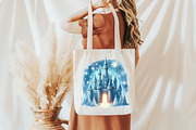 Watercolor Winter Ice Clipart, an Illustration by Libby Wishes (Thumbnail 7 of 7)