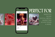 90 Valentine’s Day Backgrounds, a Background Photo by Incomelion (Thumbnail 2 of 16)