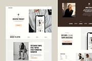 Portfolio Squarespace 7.1 Template, a Websites & App Template by Kseniia_Design (Thumbnail 9 of 9)