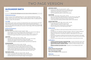ATS Friendly Resume / CV, a Resume Template by Anjum Ilyas (Thumbnail 3 of 7)
