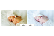 90 Newborn Photoshop Actions, an Action Add-On by DreamColor (Thumbnail 3 of 5)