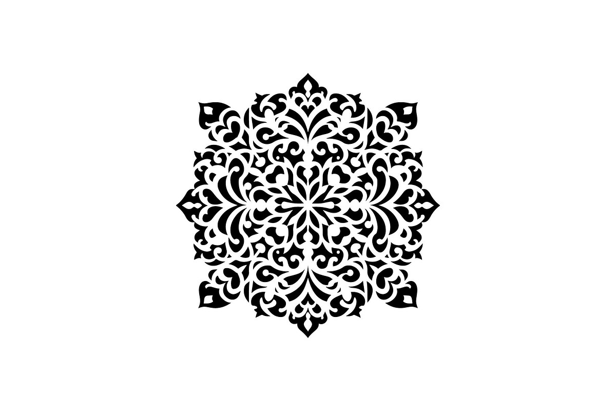 Floral Mandala Ornament Bundle, an Object Graphic by jahid234 (Photo 11 of 13)