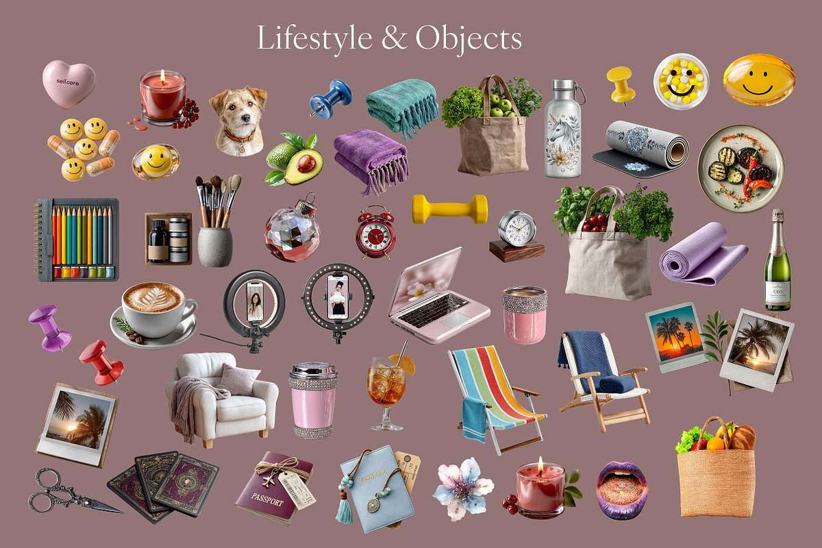 Planorama – Collage & Planning Pack, an Object Graphic by R-studio (Photo 12 of 15)