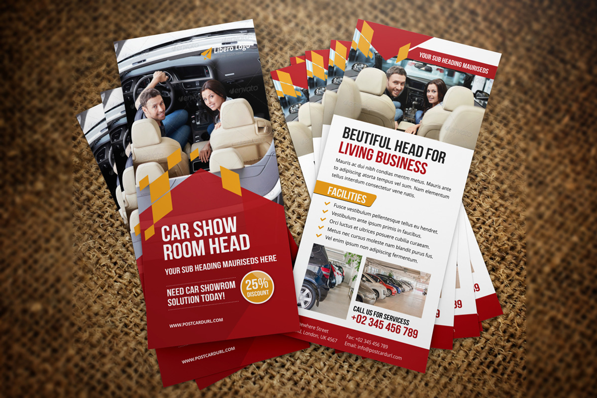 Rack Card DL Flyer Design v2, a Flyer Template by Miyaji75 (Photo 2 of 6)