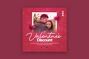 Valentine's Day Social Media Post, a Social Media Template by Saman Osama (Thumbnail 1 of 2)