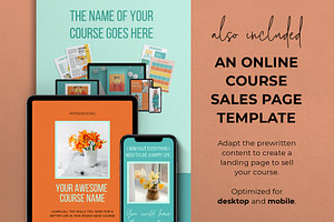 Course Canva Template Bundle