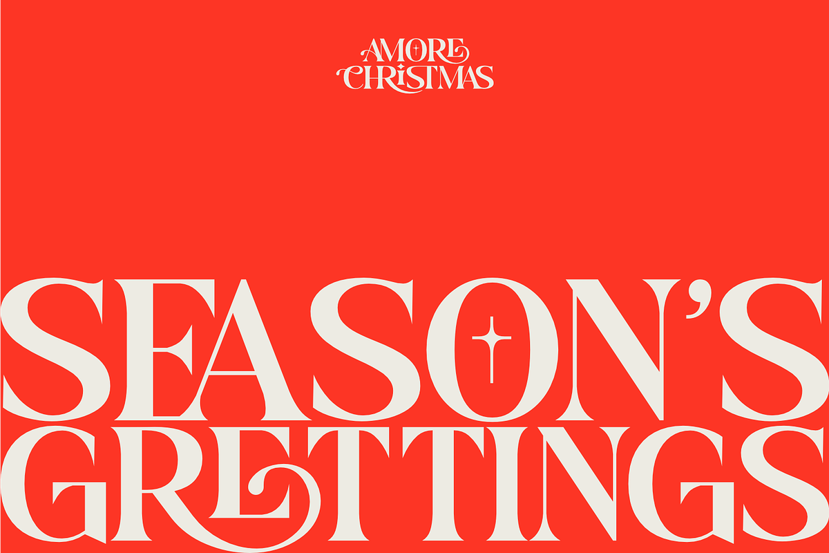 Amore Christmas - Christmas Font, a Serif Font by Keithzo (Photo 6 of 8)