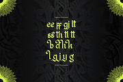 Redagon | Blackletter Typeface, a Blackletter Font by Denustudios (Thumbnail 12 of 12)