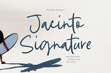 Jacinto Signature Font