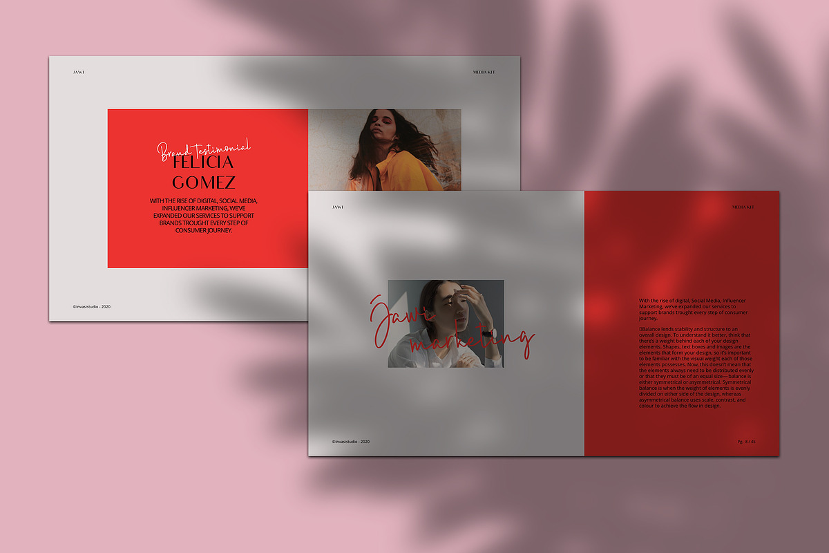 JAWI - Keynote Media Kit Templates, a Presentation Template by Invasi Studio (Photo 3 of 11)