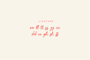 The Jasmine Script, a Script Font by Muwatta Studio (Thumbnail 7 of 8)