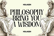 Holagen - A Decorative Display Font, a Handwritten Font by Koplexs Studio (Thumbnail 2 of 10)