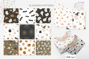 Halloween Clipart & Patterns