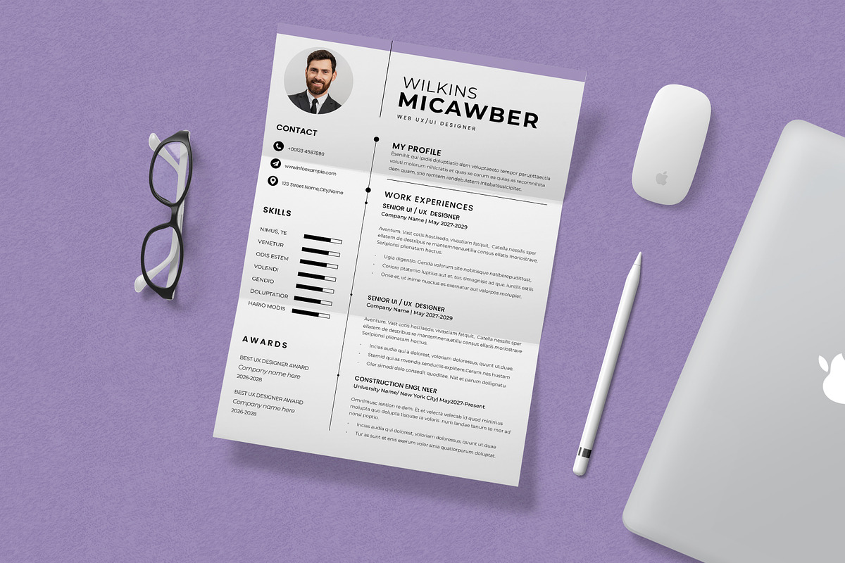 Resume Word preview 3