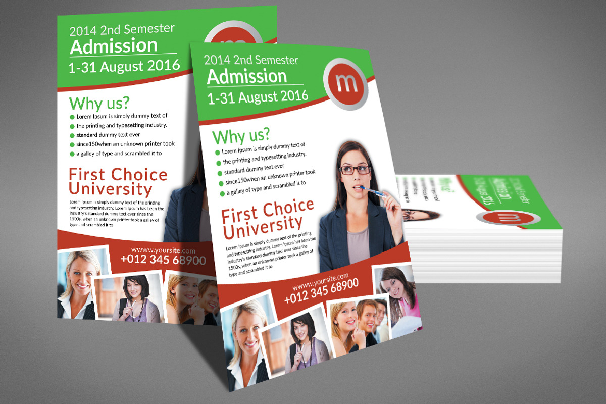 Study Abroad University Flyer, a Flyer Template by graphicforest (Photo 2 of 4)