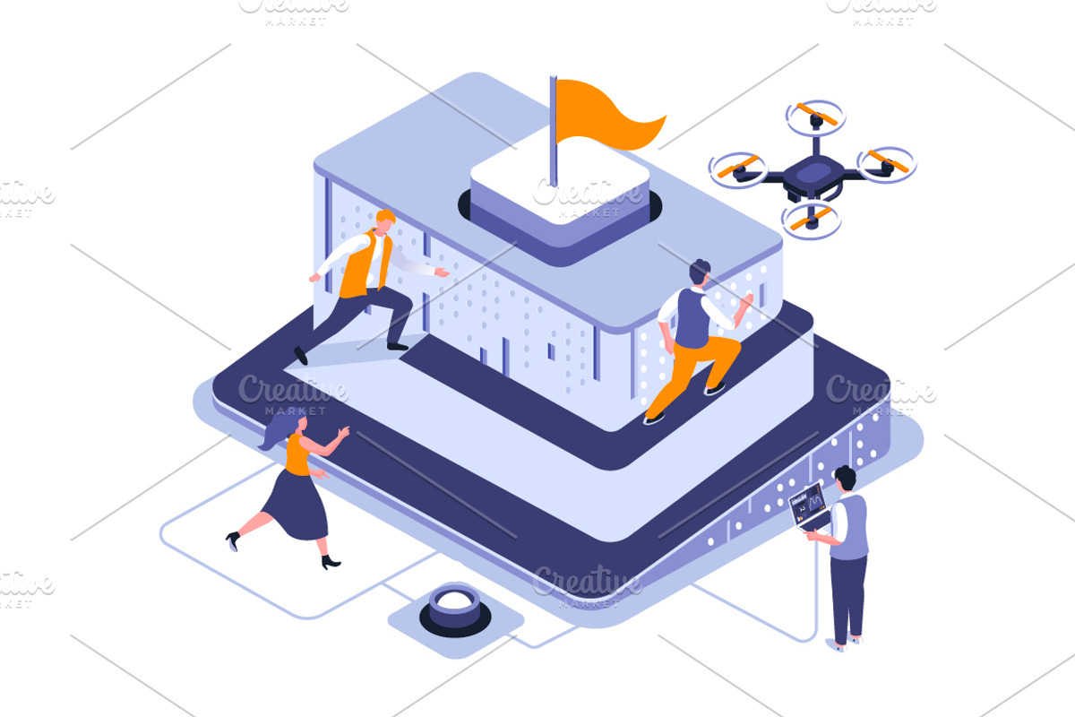 Isometric 3D Illustrations, a Finance Illustration by alexdndz (Photo 20 of 26)