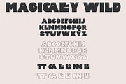Magically Wild A Lovely Block Font, a Handwritten Font by Prestige Artsy Studio (Thumbnail 8 of 9)