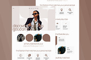 Stylora Fashion Sales Agent Landing, a Landing Page Template by trabaskriya (Thumbnail 4 of 5)