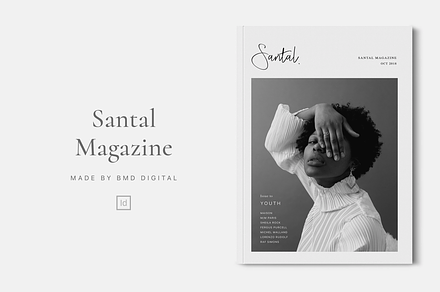 SANTAL Magazine | Indd, a Magazine Template by Elizaveta Timofeeva