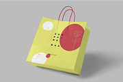 Shopping Bag Mockup, a Packaging Mockup by megostudi0 (Thumbnail 4 of 8)