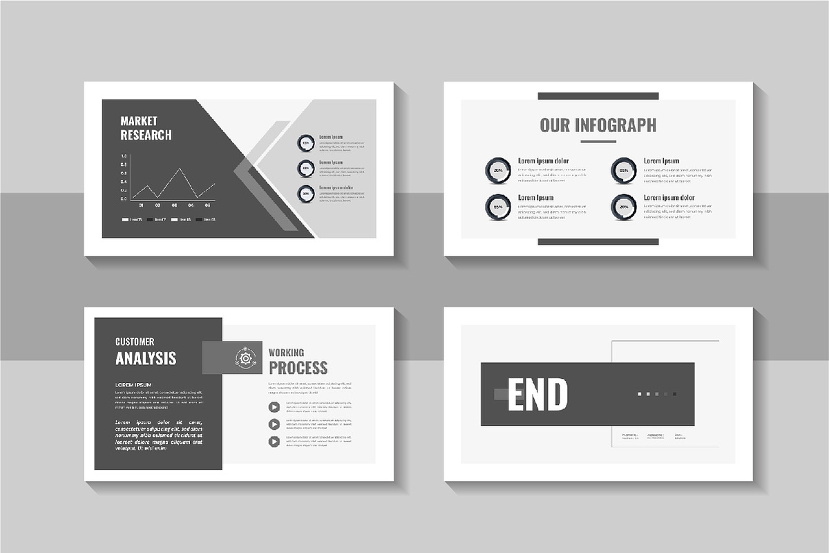 Business plan layout slide template, a Presentation Template by Pavel_design (Photo 4 of 4)