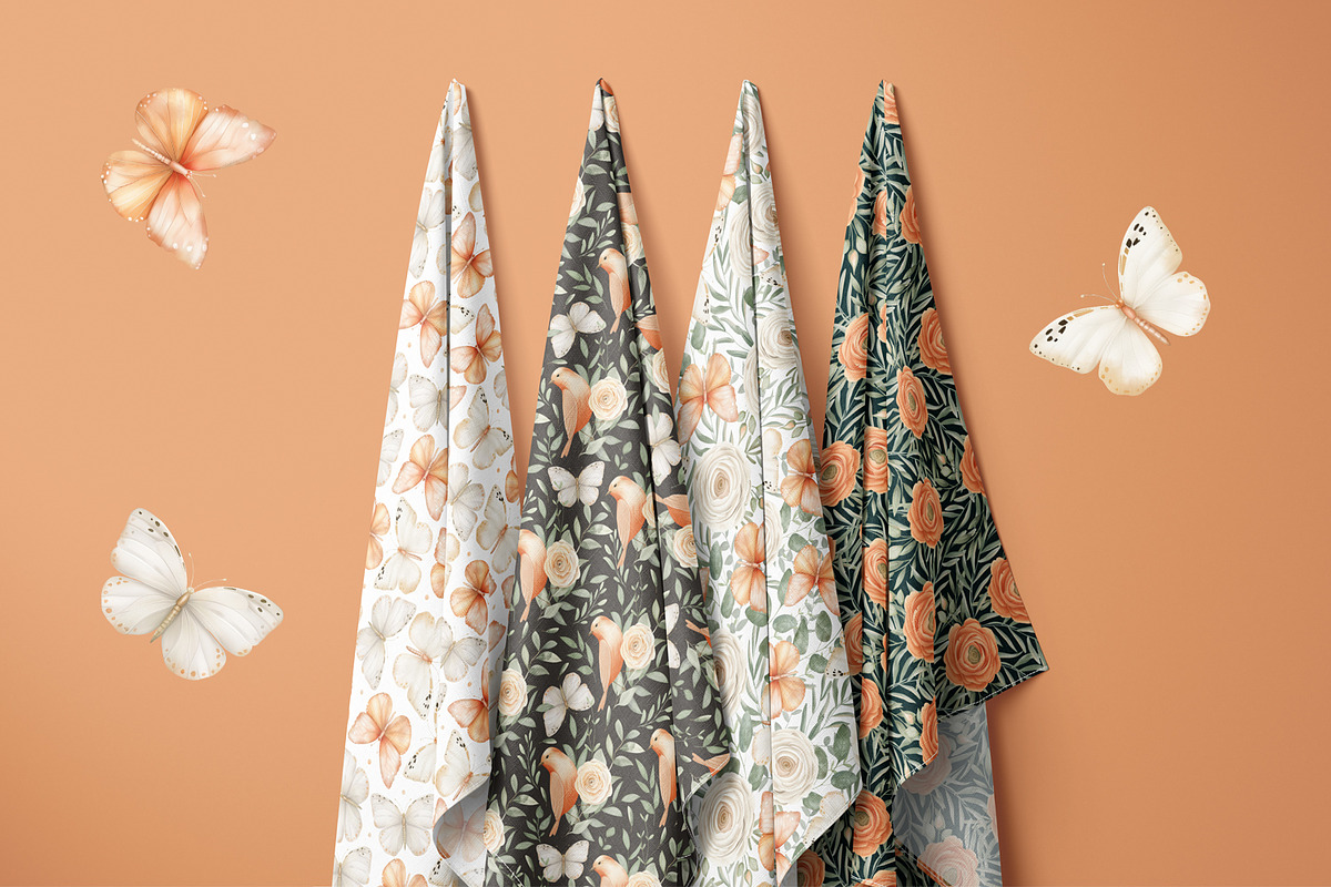 Everbloom Floral Collection, a Decorative Illustration by Anna Druzhkova (Photo 14 of 22)