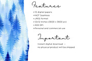 Blue Forest Watercolor, an Illustration by Mashimara (Thumbnail 4 of 5)