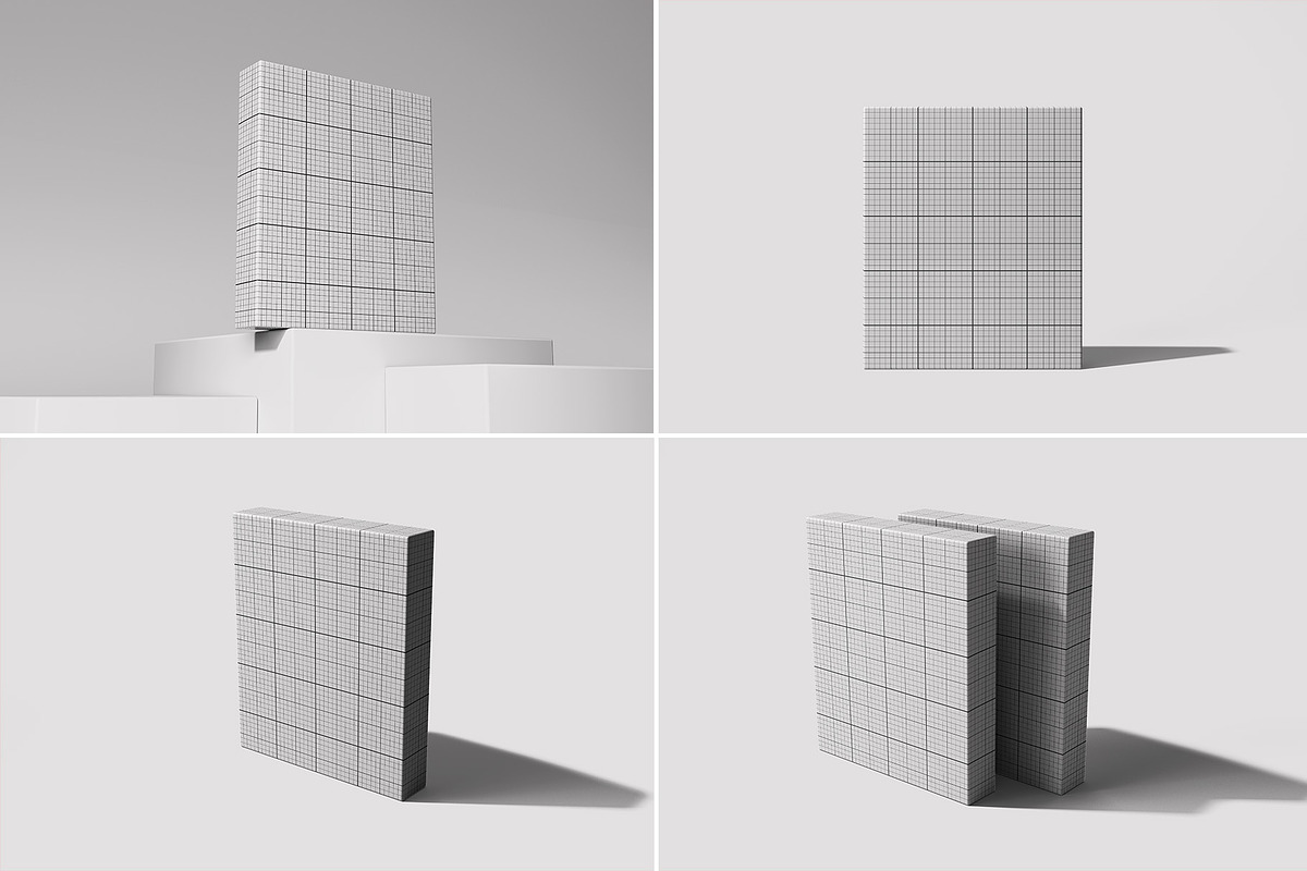 Round Corner Box Mockup - 8 views, a Packaging Mockup by Illusiongraphic (Photo 11 of 22)