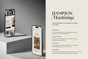 Hampton | Canva Marketing Bundle, a Marketing Template by Lavinia Visuals (Thumbnail 2 of 10)