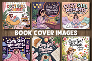 Cozy Girl Moment Coloring Book, a Healthcare Illustration by Design Station (Thumbnail 3 of 5)