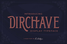 Dirchave - Display Typeface