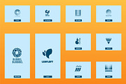 20 abstract logo, a Branding & Logo Template by airunreal (Thumbnail 4 of 4)