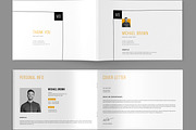 Resume Booklet Landscape, a Resume Template by MightyDesign (Thumbnail 1 of 7)