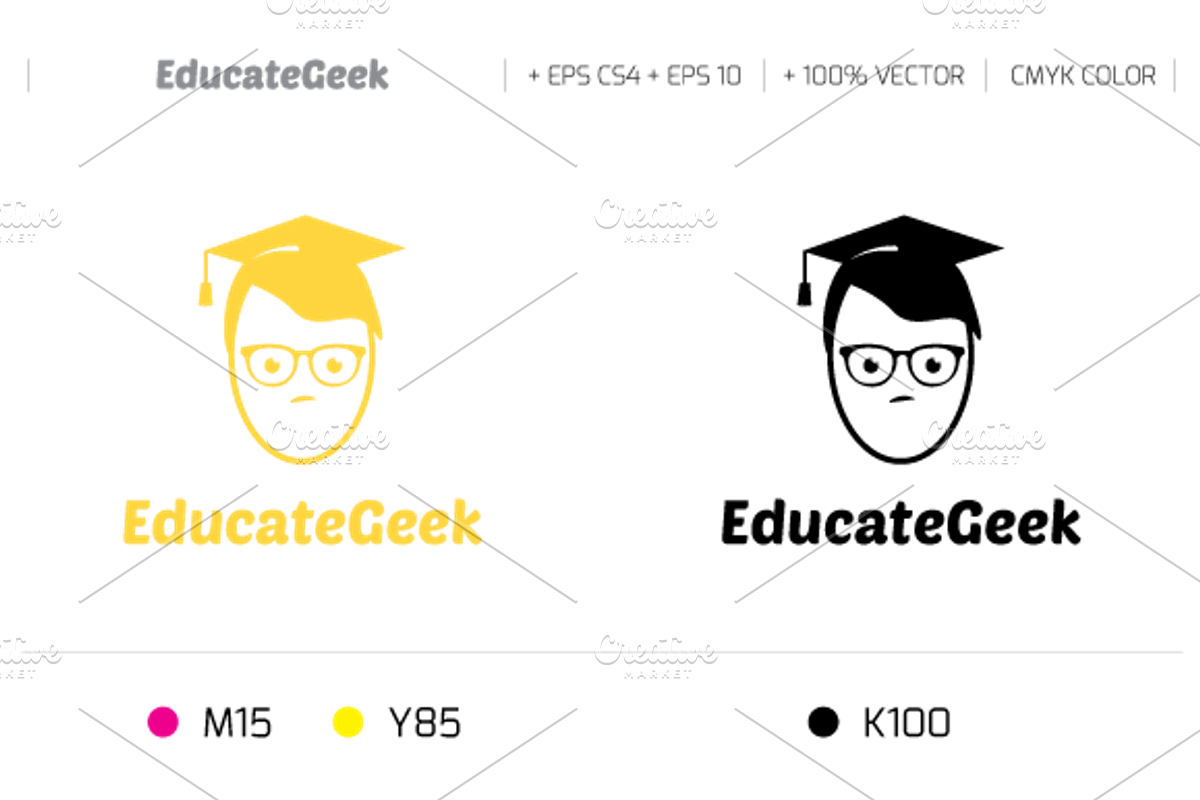 EducateGeek, a Branding & Logo Template by blends.studio (Photo 3 of 3)
