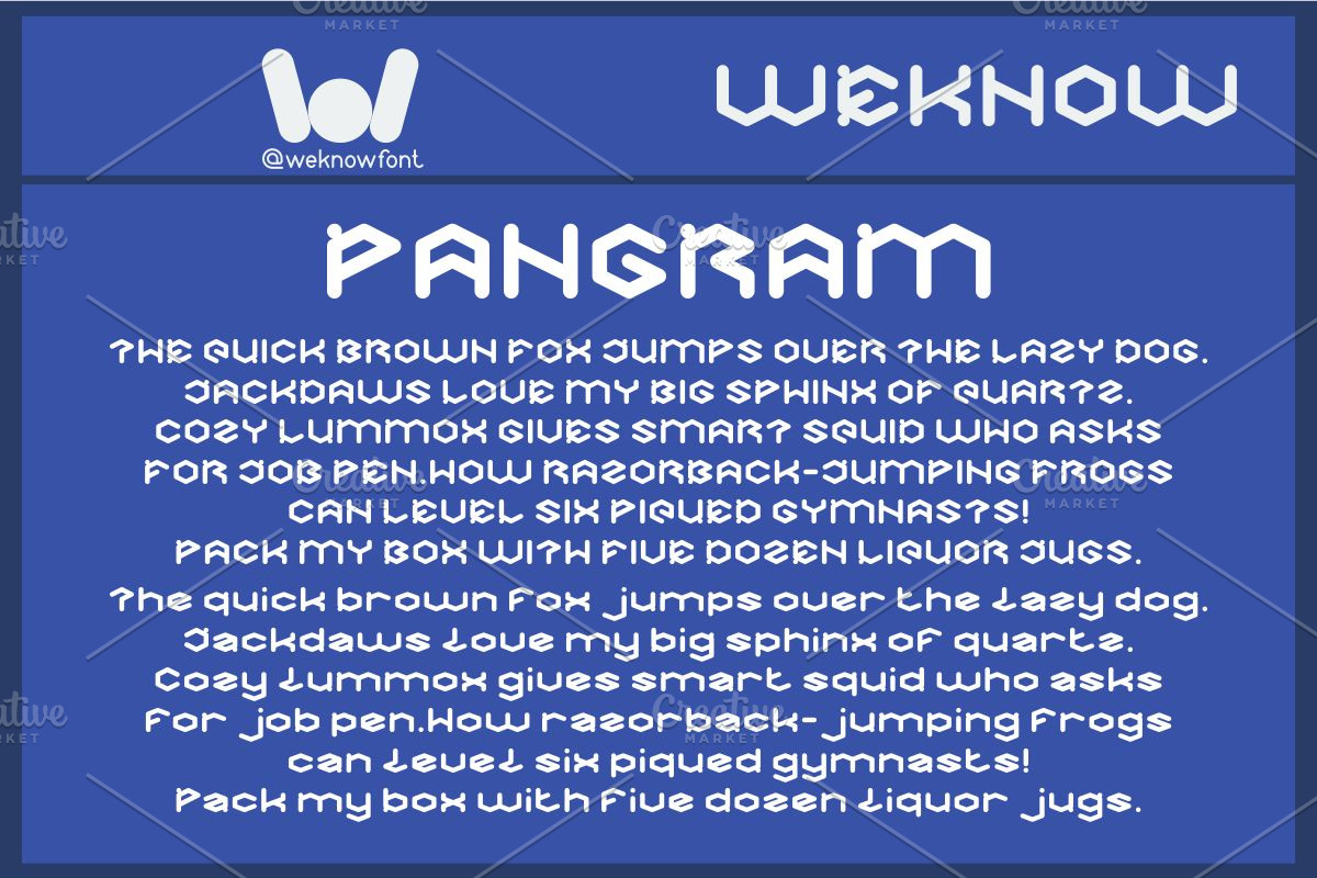High tech font, a Font by weknow (Photo 6 of 8)