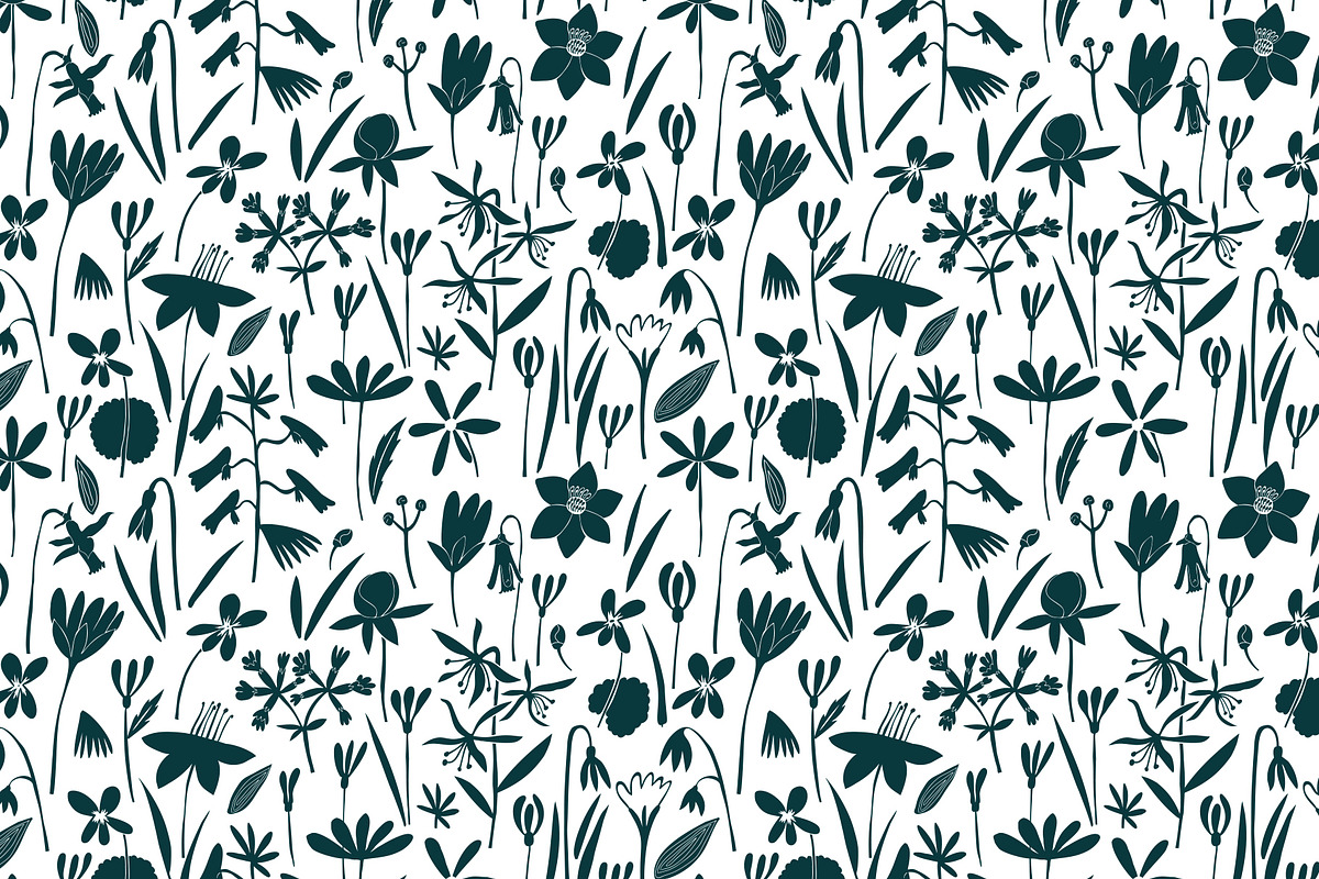 Spring Flowers Vector Collection, an Illustration by Lubov Illustrations Shop (Photo 6 of 6)