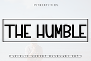 TheHumble, a Sans Serif Font by InermediaSTUDIO (Thumbnail 1 of 7)