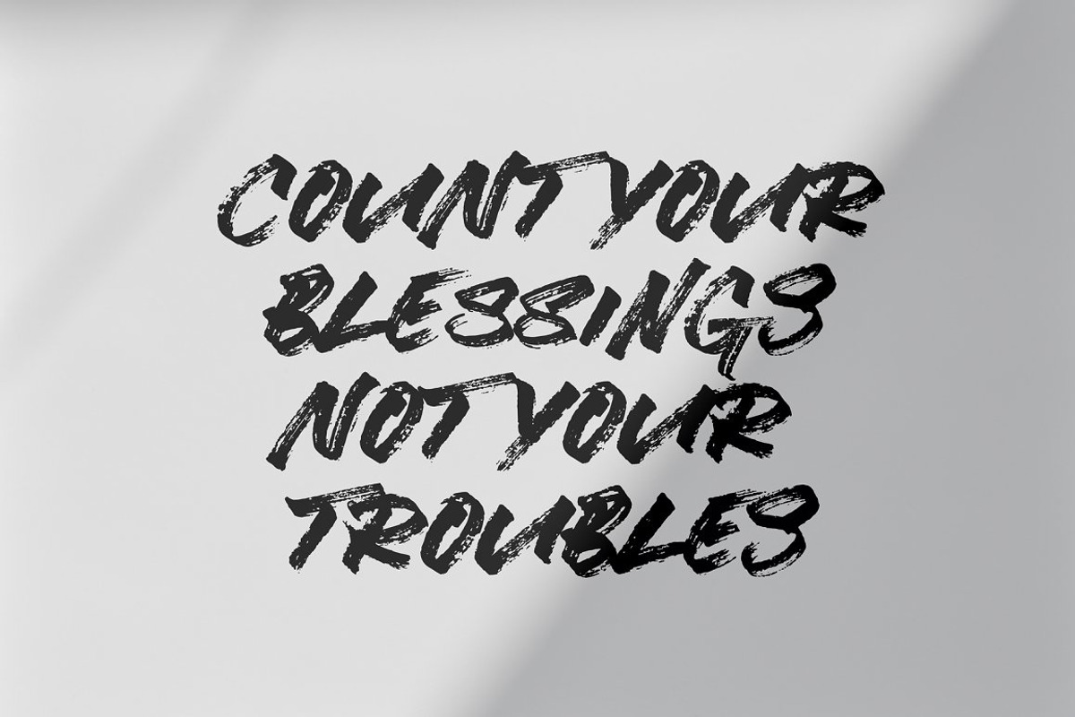 SALE | Hustle Brush, a Font by Hustle Supply Co. (Photo 15 of 16)