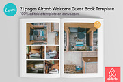 Airbnb Guest Book Canva template, a Templates & Theme by DeLaGranSiete (Thumbnail 8 of 13)