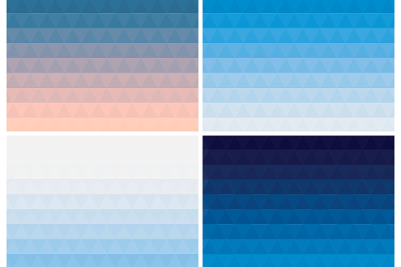 Blue Geometric Background.