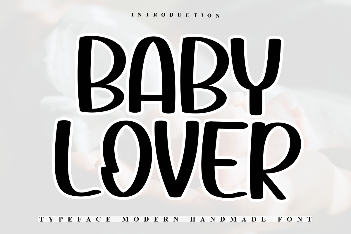 BabyLover, a Serif Font by InermediaSTUDIO (Photo 1 of 7)