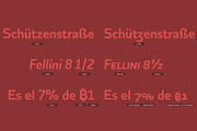 Copihue, a Sans Serif Font by Letritas (Thumbnail 7 of 12)