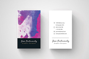 Artistic Business Card Template-004