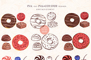 SALE! Cakes & Chocolate Collection, a Decorative Illustration by Irina Diasli (Thumbnail 5 of 14)