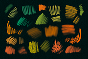 27 Textured Pencil Brushes Procreate, a Brush Add-On by Moon House Shop (Thumbnail 5 of 7)