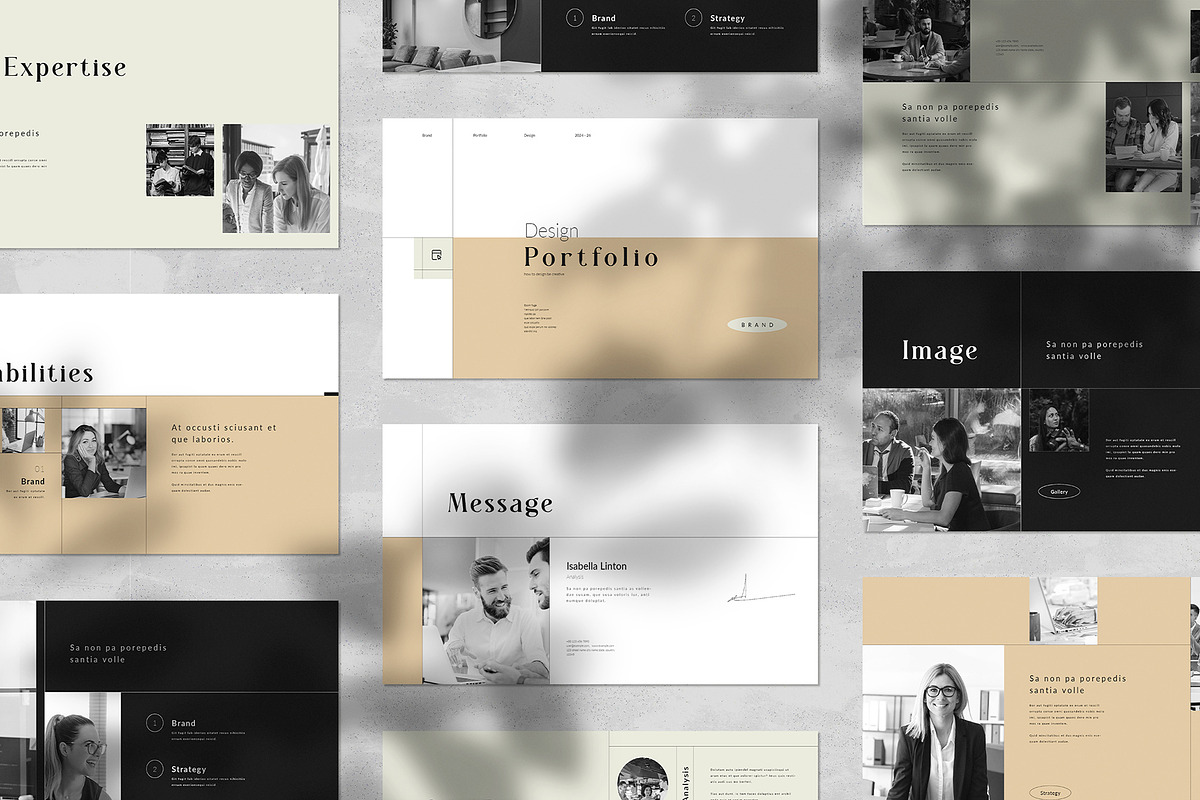 Portfolio Template, a Presentation Template by WhiteGraphic (Photo 7 of 7)