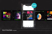 Vibrent - Canva & PS Instagram, a Social Media Template by Dirtytemp Studio (Thumbnail 3 of 6)