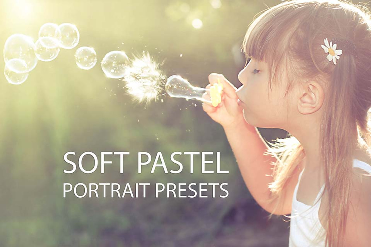 Soft Pastel Portrait Presets, a Preset Add-On by Timeless Presets (Photo 2 of 6)